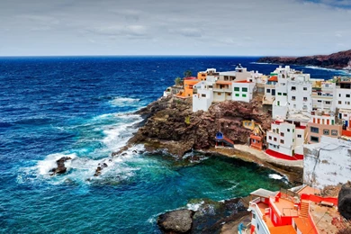 Coastal Town HD Wallpaper, Coastal Town Backgrounds, New Wallpapers