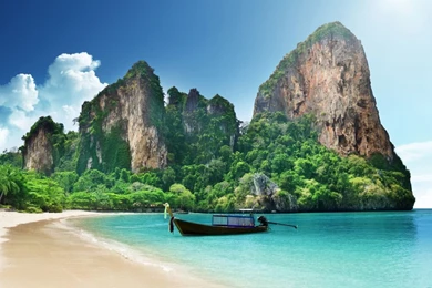 Coastal Scenery Wallpapers Desktop Atlas 49680 Green Sky ...