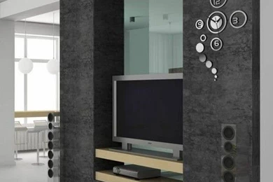 Free Shipping 3d Best Home Decoration !mirror Wall Clock .Wall ...