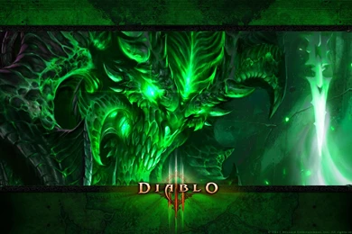FragFest – Custom Green Diablo 3 Wallpapers