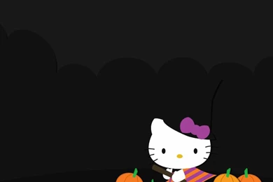 Blueberrythemes: Hello Kitty Wallpapers (Halloween Edition)