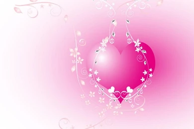 Free Charming 3d Valentine S Day Heart Desktop Wallpapers Wallpapers ...
