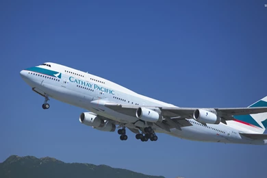 Cathay Pacific Boeing 747 Take off Wallpapers   Aircraft Wallpapers ...