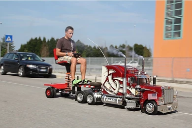 TruckModel Peterbilt 359 RC 1:4 Super Biga !!!!!!   YouTube