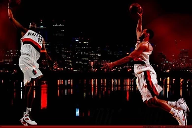 NBA Blazer : LaMarcus Aldridge & Brandon Roy Wallpaper12   Wallcoo.net