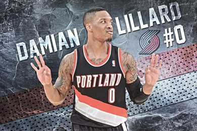 Damian Lillard Trail Blazers 2016 1920×1080 Wallpapers
