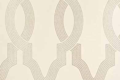 Cannetille Lattice Wallpapers Ivory