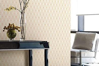 Diamond Lattice Wallpapers In Navy Design By York Wallcoverings ...