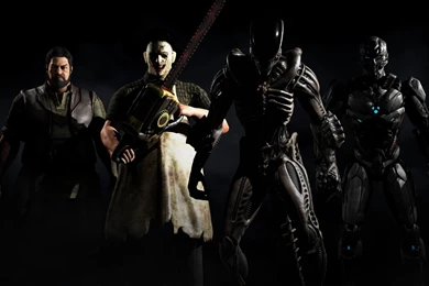 Mkx Tri Borg Alien Xenomorph Leatherface And Bo Rai Cho Wallpapers ...