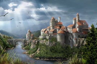 1920x1080px Castle Wallpapers On The Mountain Top