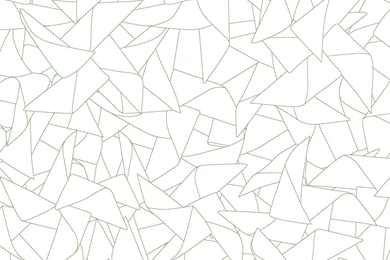 Erica Wakerly Windmill Green/white Wallpapers