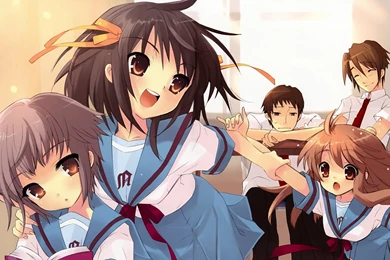 383 The Melancholy Of Haruhi Suzumiya HD Wallpapers