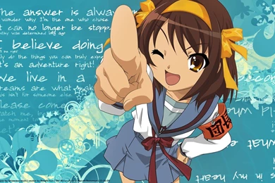 The Melancholy Of Haruhi Suzumiya Computer Wallpapers, Desktop ...