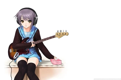 The Melancholy Of Haruhi Suzumiya Nagato Yuki III HD Desktop ...