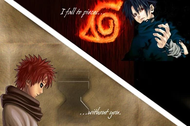 GaaSasu   Leaf And Sand By Xx Gaara xx On DeviantArt