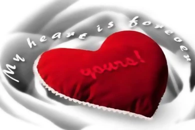 Amzaing love forever red heart wallpapers