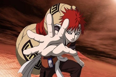 GAARA SAND ATTACK WALLPAPER (