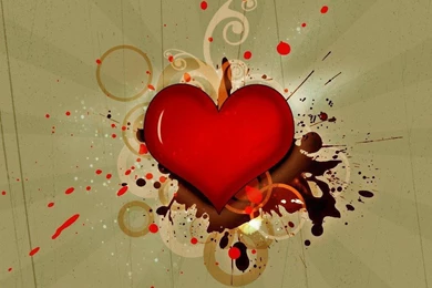 HD Image Love Heart At Wallpapers