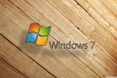 Windows 7 Wood HD Desktop Wallpapers : Widescreen : High Definition ...