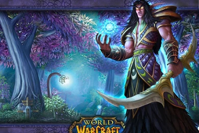 World Of Warcraft   Night Elf Desktop Wallpapers