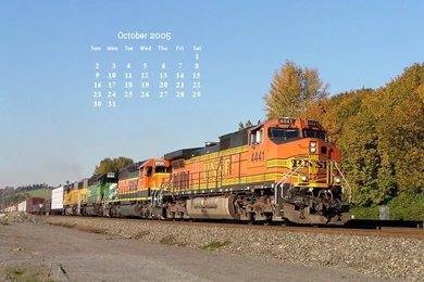 Desktop Calendars   BNSF 2005 Archive