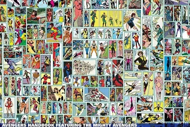 Avengers Handbook Featuring The Mighty Avengers Wallpapers 36 ...