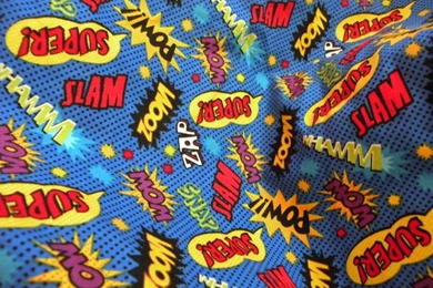 Comic Book Circle Skirt ~ DISHGUTS