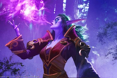 Tattoos, Flames, Video Games, Trees, Night, World Of Warcraft ...