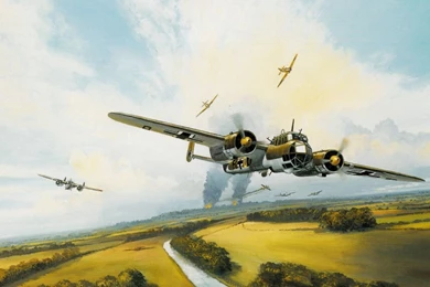 Dornier, Twin Engined, German, Bomber, Battle Of Britain, Aircraft ...