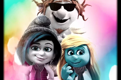 Vexy, Hackus And Smurfette On Instagram Smurfette Wallpapers ...