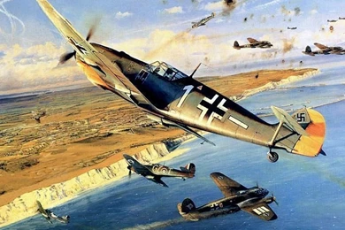 Aviation Art : Air Combat Paintings Collection (Vol.02)   War In ...