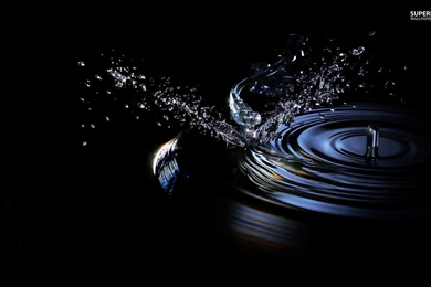 Water Turntable Wallpapers   Artistic Wallpapers