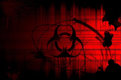 Gallery For   Red Biohazard Symbol Wallpapers