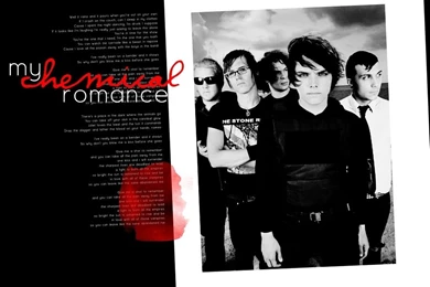 MCR In Red & Black ( Wallpaper)   My Chemical Romance Wallpapers ...