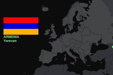 Flags, Europe, Maps, Armenia