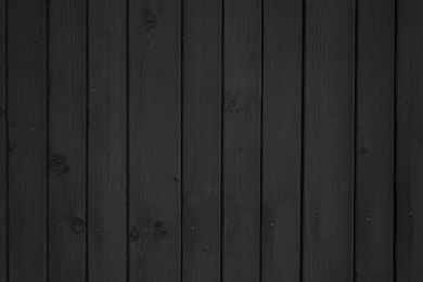 Vertical Black Wood Beams