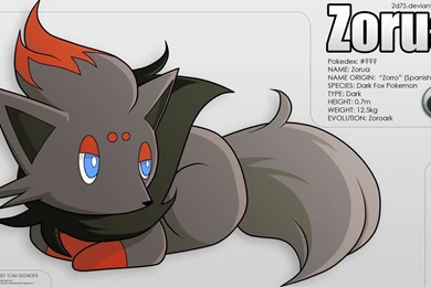 Zorua Sprite V4 By Zorua On DeviantArt