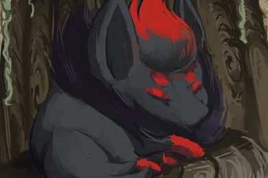 Zorua In A Hollow By Silverkiwi78 On DeviantArt