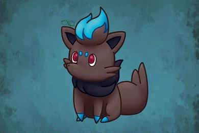Shiny Zorua By Woroworu On DeviantArt