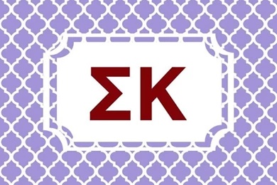 Sigma Kappa iPhone Monogram Backgrounds