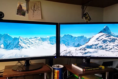 Stretching Wallpapers Across Dual Monitors With Windows 7 ...