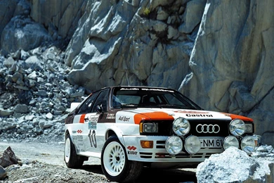 Audi Quattro Rally Snow   Image