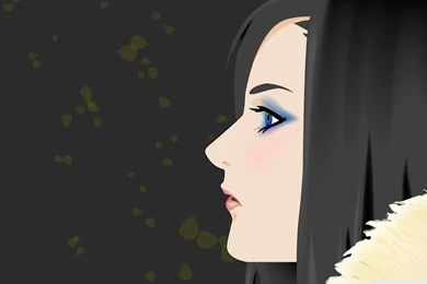 Girl Vector Art HD Desktop Wallpapers : High Definition ...