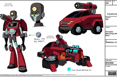 TFA Perceptor Revealed!   Unicron.com Transformers News
