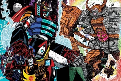 2012 SavCon Poster : RGA Vs Unicron Full Color By Fbwash On DeviantArt