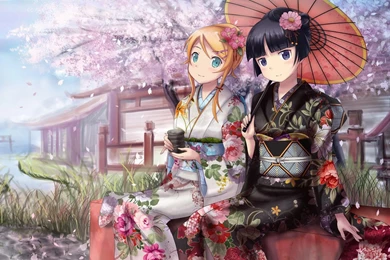 Download Kimono Moe Wallpapers 1600x1000