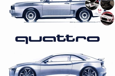 2010 Audi Quattro Concept   Design Sketch