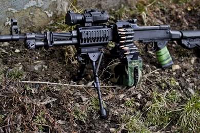 RAP 62 mm Machine Gun Degtyarev Military Weapon Wallpapers ...