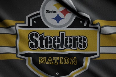 Pittsburgh Steelers Logo On A Fabric Wallpapers Sport Wallpapers ...