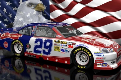 Kevin Harvick NASCAR Unites Patriotic Wallpapers 16×10 ...
